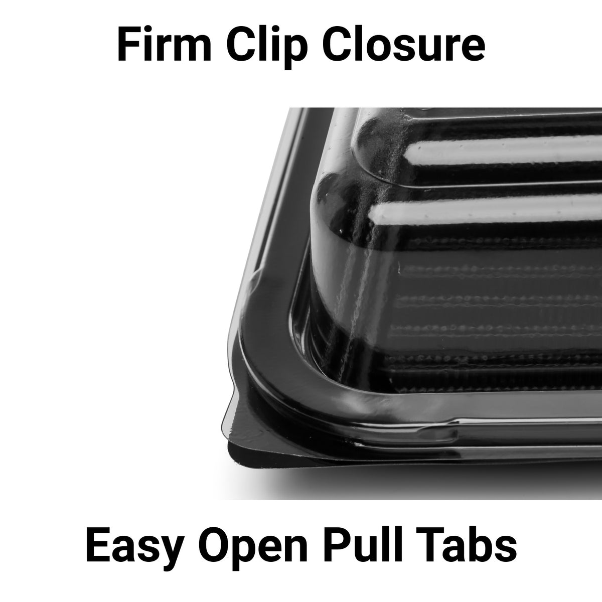 30 Large Sandwich Platter Trays & 30 Extra Deep Clear Lids.