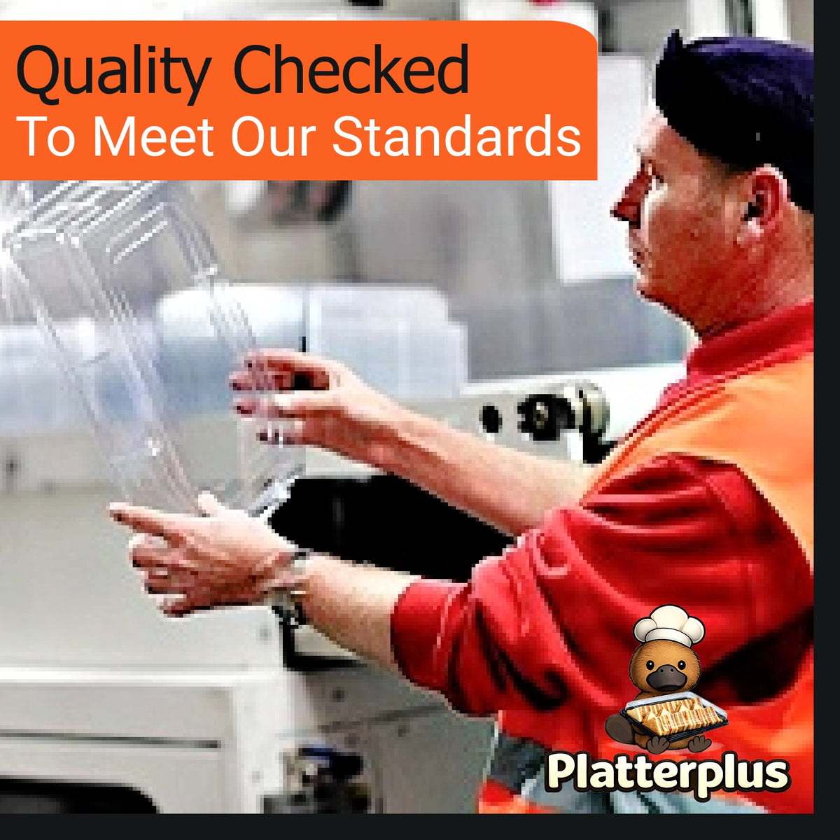 Platterplus 10 Large Sandwich Platter Trays + 10 Extra Deep Lids